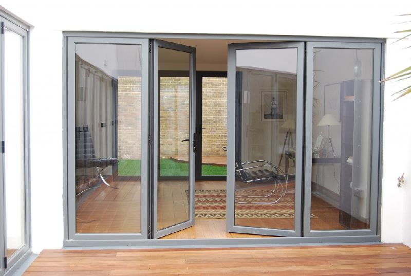 Aluminium doors